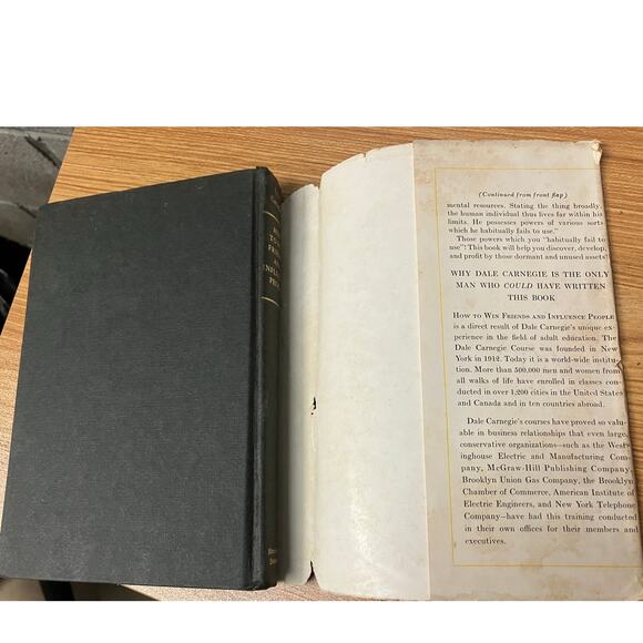 Dale Carnegie How to Win Friends & Influence People Hardcover 83rd Printing - Picture 9 of 10